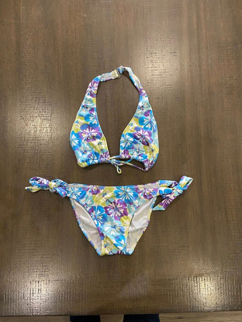 Multicolor swimsuit, 2-piece set - Picture 7 of 12